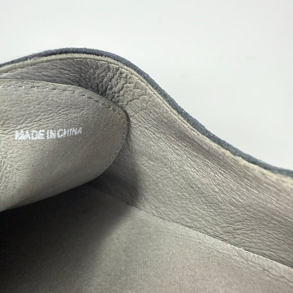 Eileen Fisher Everly Derby Leather Platform Oxford Shoes Womens 7 Silver Lace Up - Picture 11 of 11